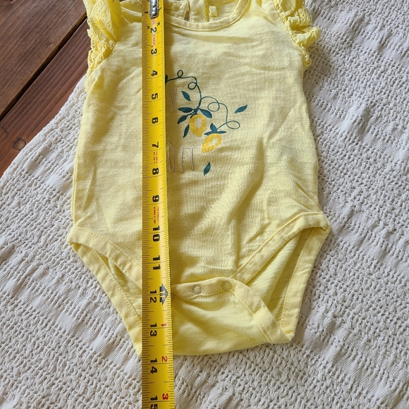 Jessica Simpson Baby Lemon Summer Set 3 month - Picture 6 of 14